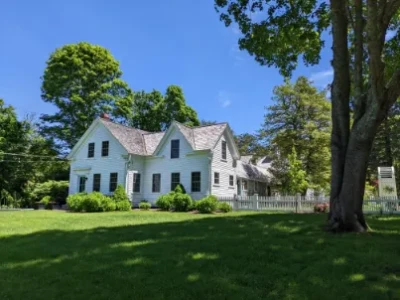 A highly renovated and restored Captain's house