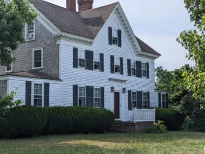 Victorian Farmhouse style home in the Cape Cod National Seashore